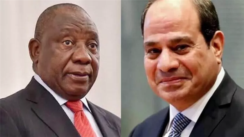 عاجل.. السيسي يبحث مع نظيره الجنوب إفريقي آخر مستجدات «سد النهضة»