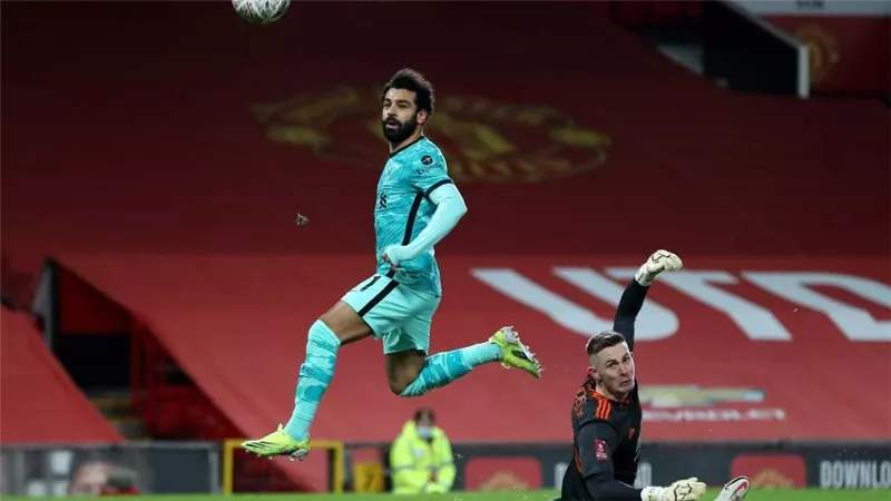 عاجل.. محمد صلاح يسجل أول أهدافه في «أولد ترافورد»