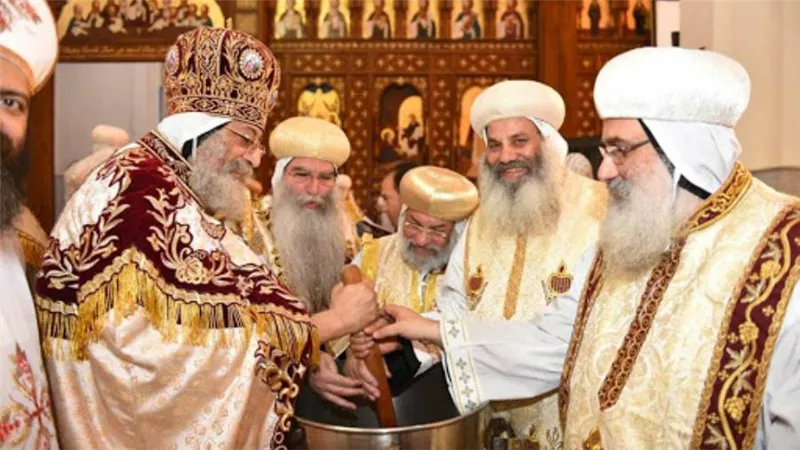 يتكون من 27 مادة مستخلصة.. الكنيسة تصنع «زيت الميرون» المقدس للمرة الـ
