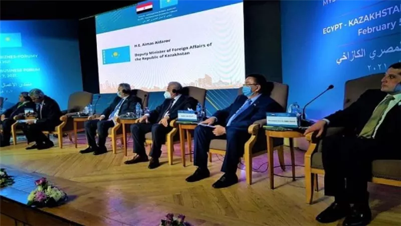 97.7 مليون دولار حجم التبادل التجاري بين مصر وكازاخستان خلال عام 2019