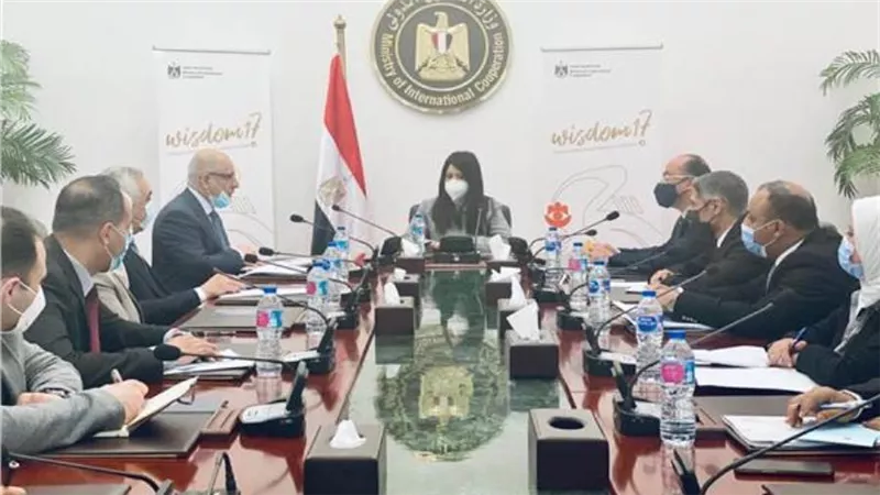 تفاصيل اجتماع وزيرة التعاون الدولى بالوفد العراقى 