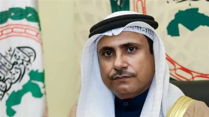 رئيس البرلمان العربي يدين الاعتداء الإرهابي الذي استهدف مطار أربيل بالعراق 
