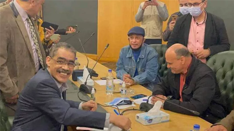 ضياء رشوان يقدم أوراق ترشحه لمنصب نقيب الصحفيين 