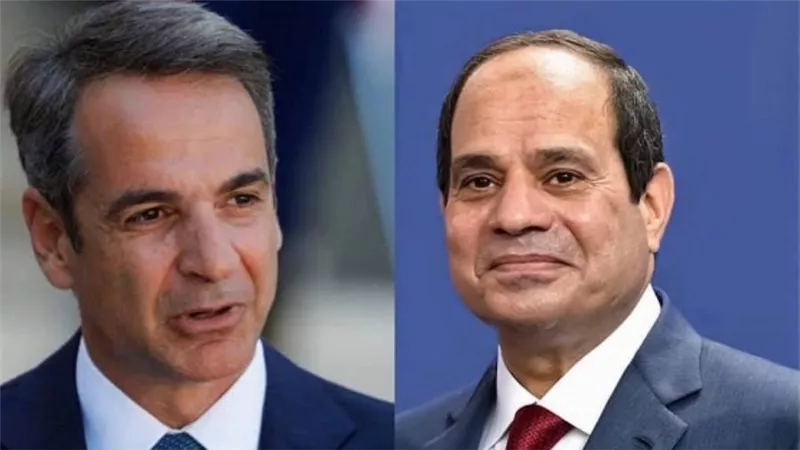 عاجل | السيسي يبحث هاتفيا مع رئيس الوزراء اليوناني التعاون الثنائي في شرق المتوسط