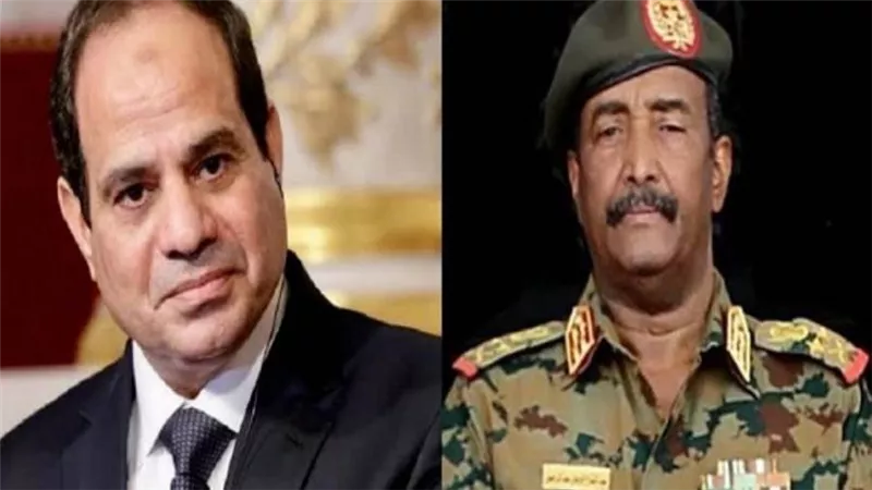 البرهان يعزي السيسي في ضحايا حادث قطاري سوهاج