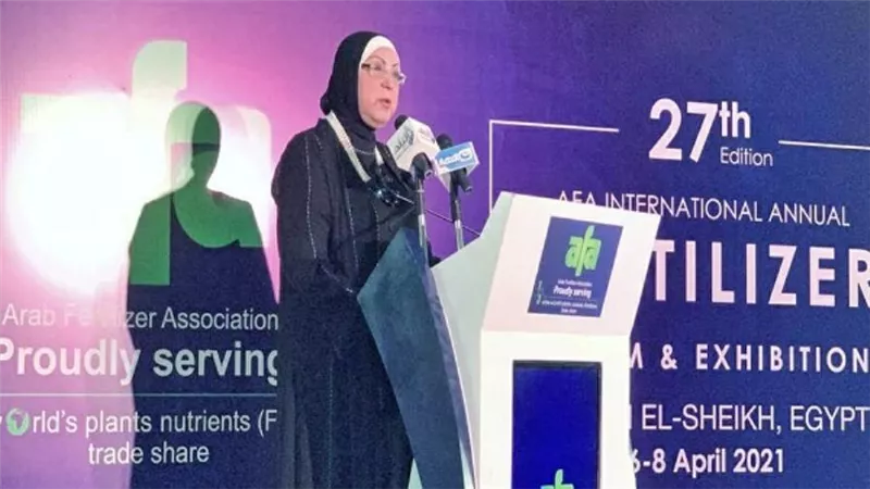 بالصور | وزيرة الصناعة: مصر ضمن أكبر 10 أسواق رئيسية موردة للأسمدة عالميًا