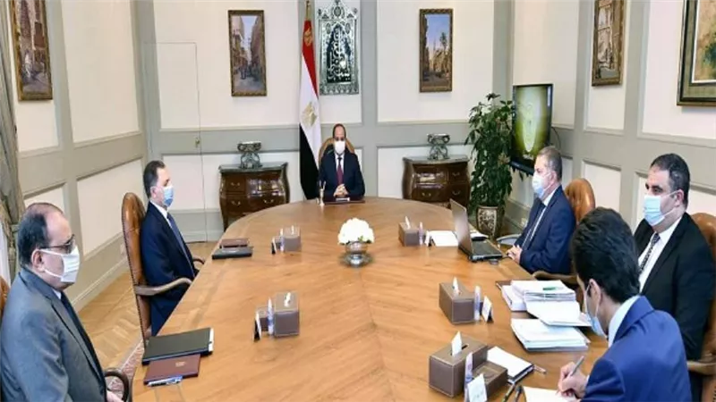السيسي يوجه بترسيخ نهج الدولة بحسن إدارة ما تملكه من موارد وأراضي ومنشآت 