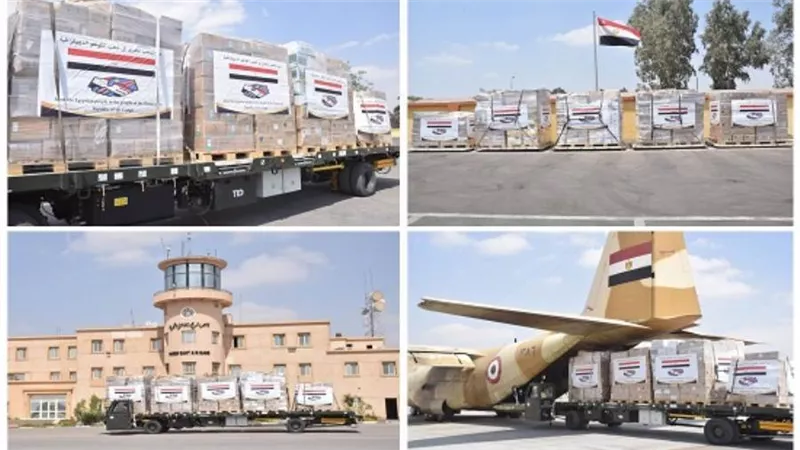 بالفيديو والصور | مصر ترسل مساعدات طبية للأشقاء بالكونغو الديمقراطية 