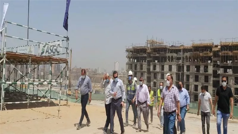 بالصور | الجزار يتابع الموقف التنفيذي لمشروع تطوير منطقة سور مجرى العيون