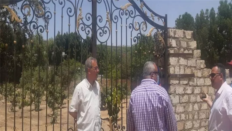 بالصور | تمهيدا لإزالتها.. حملة لحصر مخالفات البناء بجمعية أحمد عرابي بـ