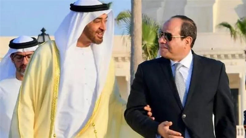 ولي عهد أبوظبي يهنىء الرئيس السيسي بحلول عيد الفطر المبارك