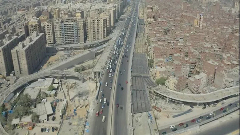 بالصور | تفاصيل جولة الوزير لمتابعة أعمال التطوير والصيانة للطريق الدائري