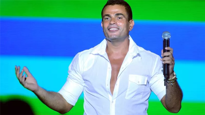 عمرو دياب يجهز لأغنية جديدة مع الملحن والموزع نادر حمدى