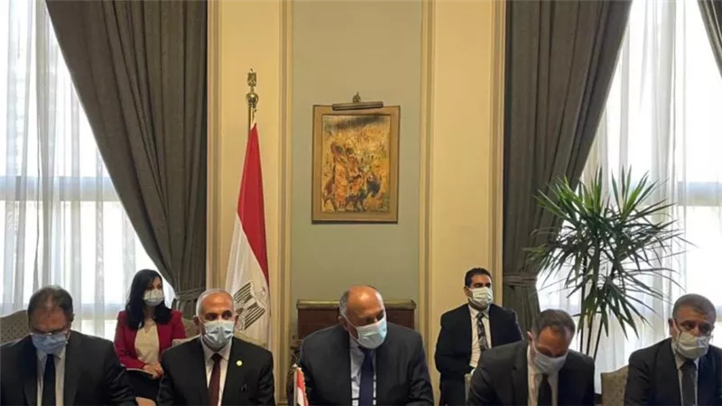وزير الخارجية للمبعوث الأمريكي: نأمل في حل أزمة سد النهضة قبل الصيف 