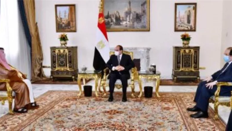 الرئيس السيسي يستقبل تركى آل الشيخ ويؤكد: الشراكة مع السعودية استراتيجية وبناءة