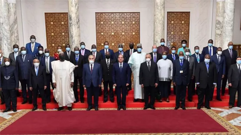الرئيس السيسى لرؤساء المحاكم الدستورية الافريقية: مصر حاربت الارهاب بالتوازي مع جهود التنمية الشاملة