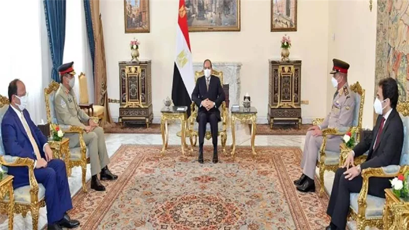 عاجل | الرئيس السيسي يستقبل رئيس هيئة الأركان المشتركة للقوات المسلحة الباكستانية