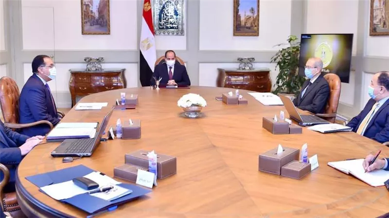 الرئيس السيسى يوجه بمواصلة خطة توصيل الغاز الطبيعي للوحدات السكنية المنزلية والمدن الجديدة