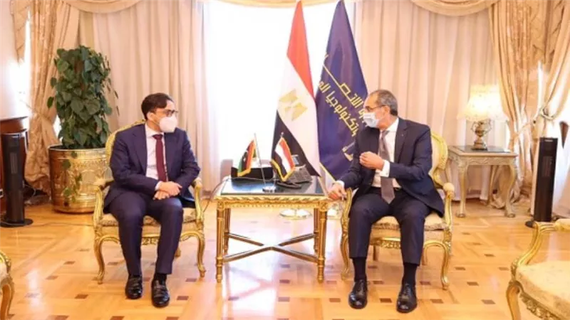 بالصور | مباحثات مصرية ليبية مكثفة لتعزيز التعاون بين البلدين