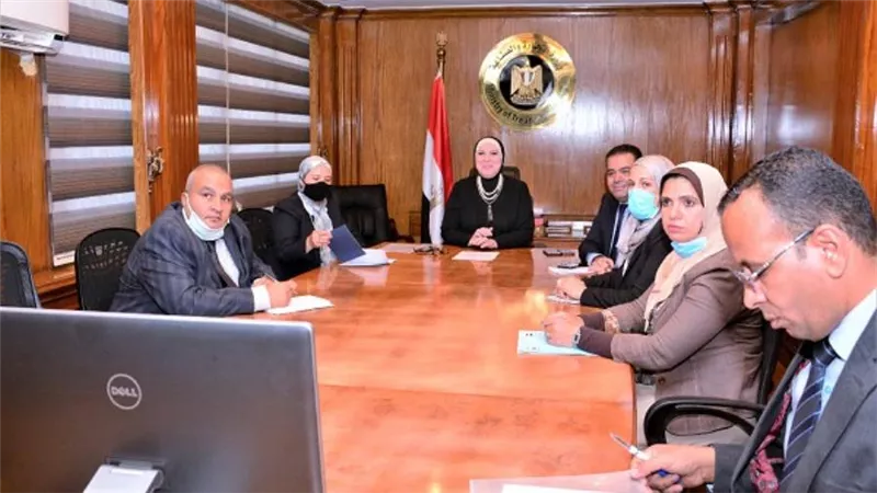 بالصور | وزيرة التجارة ونظيرها المغربي يبحثان سبل تيسير حركة التبادل التجاري بين البلدين
