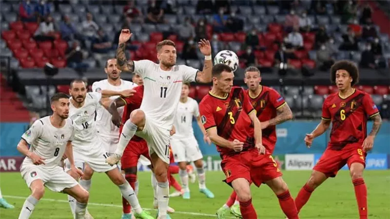 إيطاليا تهزم بلجيكا وتضرب موعدًا ناريًا مع إسبانيا في نصف نهائي الـ