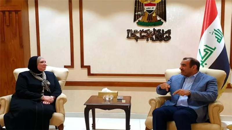 بالصور | وزيرة التجارة تبحث سبل تحقيق التكامل الاقتصادي بين مصر والعراق والأردن