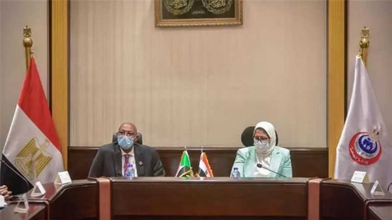 بالصور | وزيرة الصحة تؤكد حرص الرئيس السيسي على تقديم كافة سبل الدعم للأشقاء السودانيين