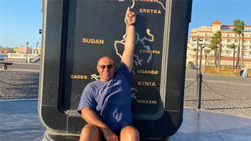 بالصور | حاتم قنديل.. بطل مصري يجتاز أطول رحلة تجديف بنهر النيل من أسوان لـ رأس البر