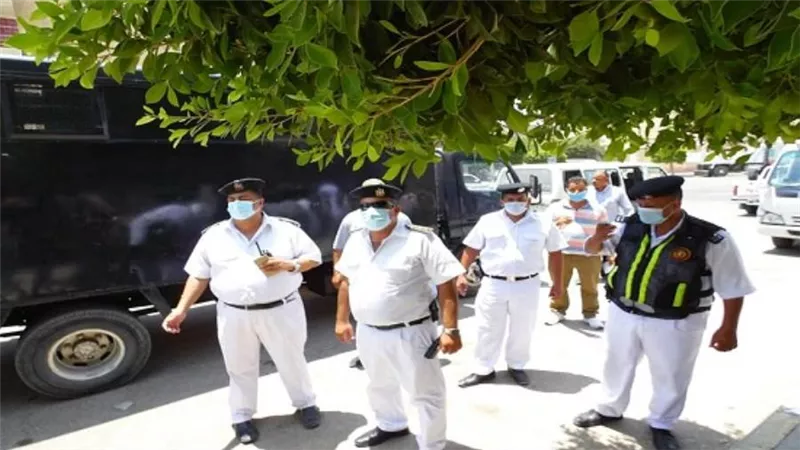 بالصور | جهاز مدينة بني سويف الجديدة يشن حملة لإزالة الاشغالات وضبط المخالفات