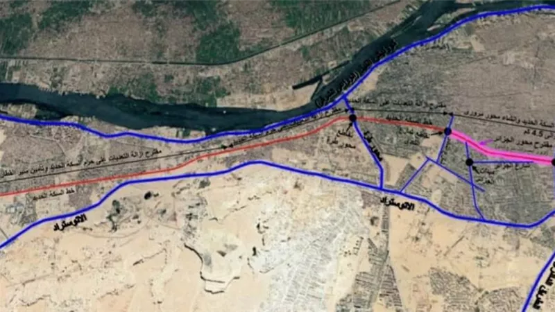 وزارة النقل تصدر بيانا بشأن ما أثير حول إنشاء محور الجزائر بالمعادى