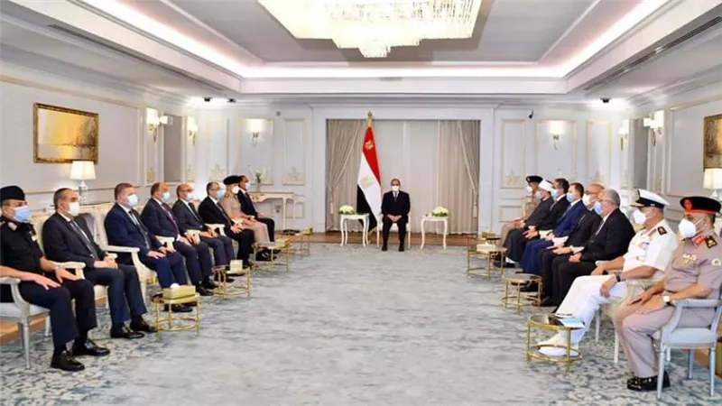 السيسي يوجه بحوكمة وتحديد جهة ولاية الأراضي جنوب منطقة المنتزه