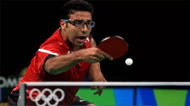 عمر عصر يتأهل إلى ربع نهائي منافسات تنس الطاولة 