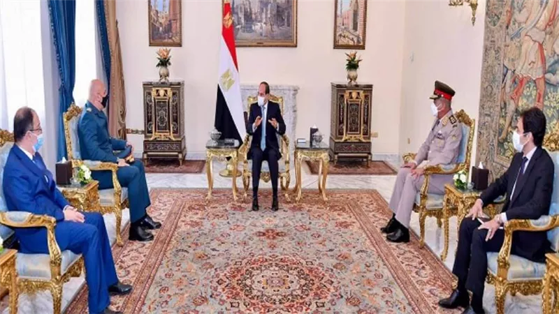 عاجل | الرئيس السيسي يستقبل قائد الجيش اللبناني