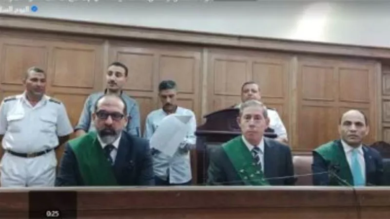 جنايات المنصورة تقضى بإعدام الأب المتهم بذبح ابنه فى الدقهلية.. فيديو