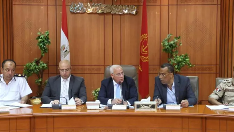 محافظ بورسعيد يتراس جلسة اعمال المجلس التنفيذي بمحافظة بورسعيد