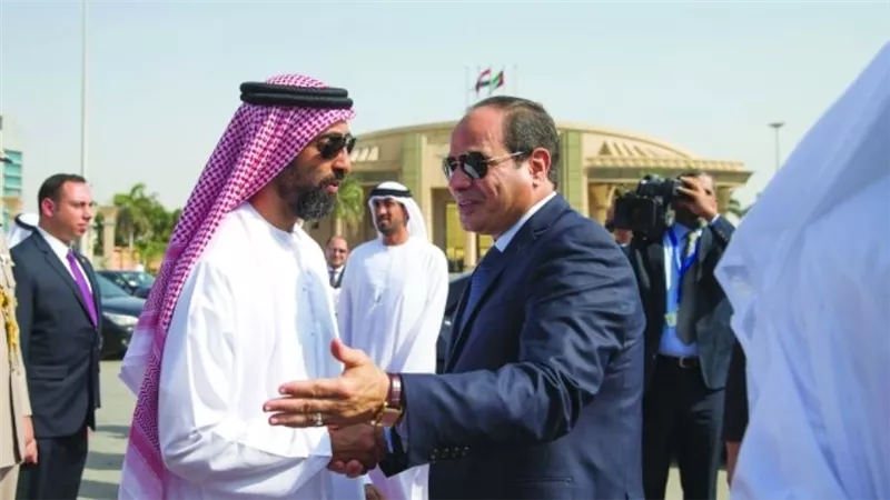 السيسي يستقبل وفدًا إماراتيًا للتباحث حول عدد موضوعات علاقات التعاون الثنائي يبن مصر والإمارات