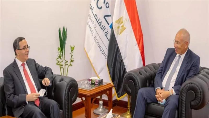 بالصور | اقتصادية قناة السويس تستقبل سفير الهند لبحث مجالات التعاون