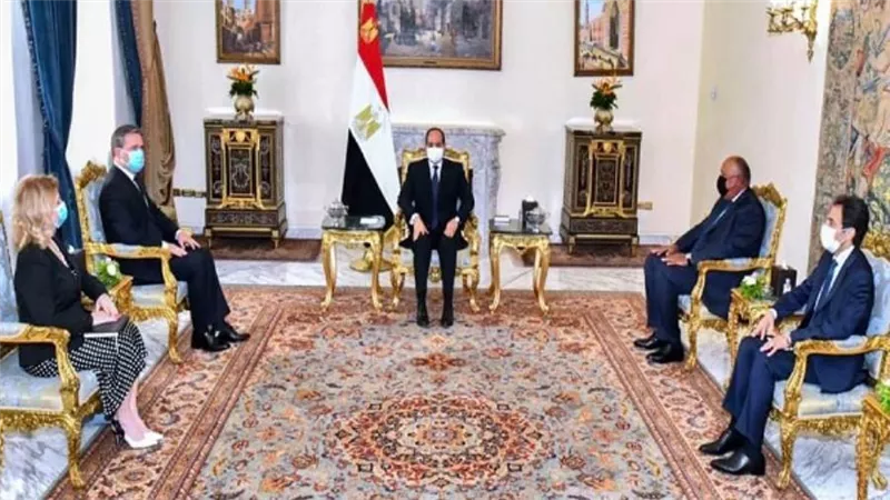 الرئيس السيسي يستقبل وزير خارجية صربيا