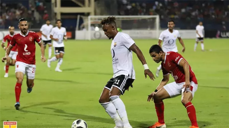الجونة  يُربك حسابات الأهلي ويتقدم عليه بهدف في الشوط الأول