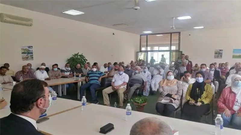بالصور | وزير الري: نهدف الوصول إلى أعلى إنتاجية من المحاصيل الزراعية