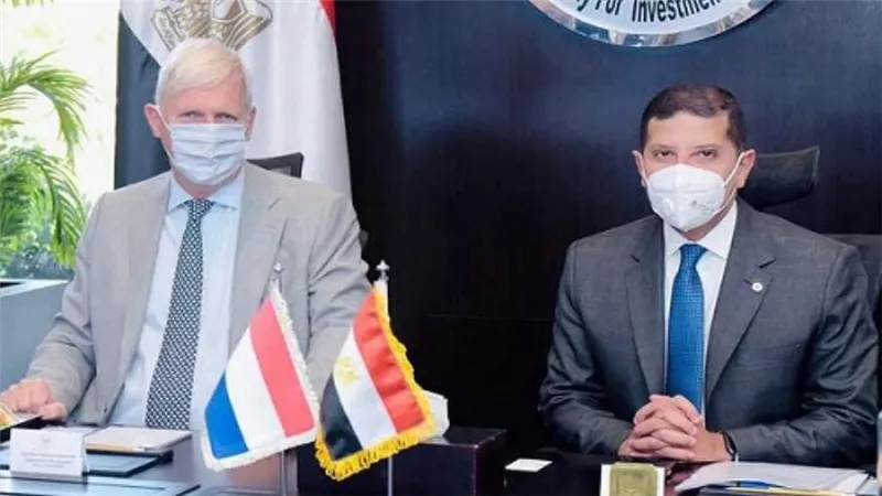 بالصور | رئيس هيئة الاستثمار يلتقي السفير الهولندي بمصر لمناقشة سبل زيادة التعاون الاستثماري
