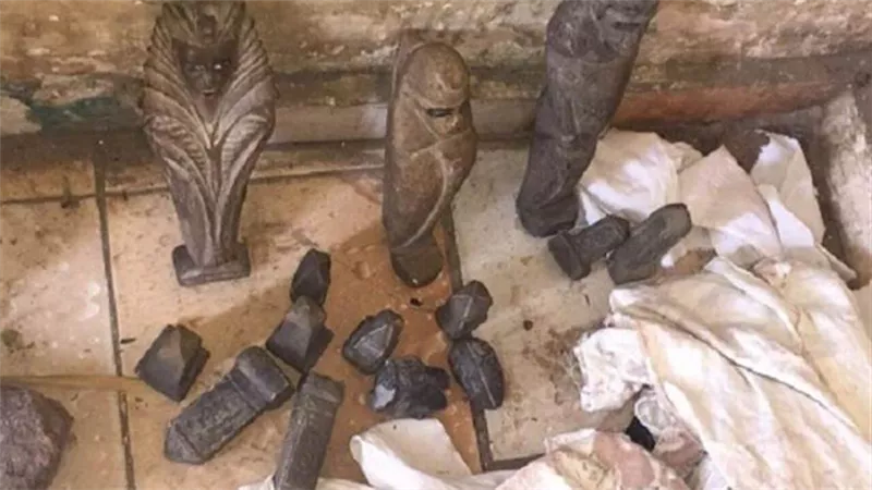 القبض على شخص أثناء تنقيبه عن الآثار في القاهرة