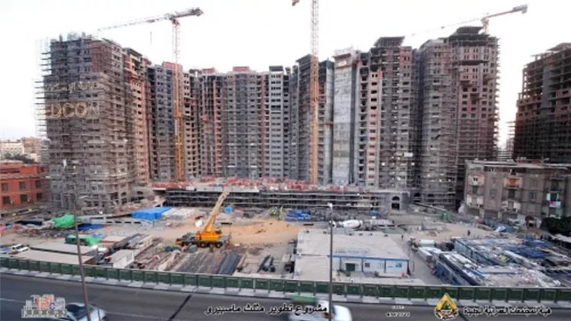 بالصور | وزير الإسكان يتابع الموقف التنفيذي لمشروع تطوير 