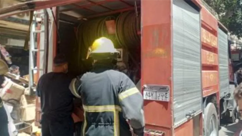 مصرع ربة منزل في حريق اشتعل بشقتها بمنطقة البدرشين
