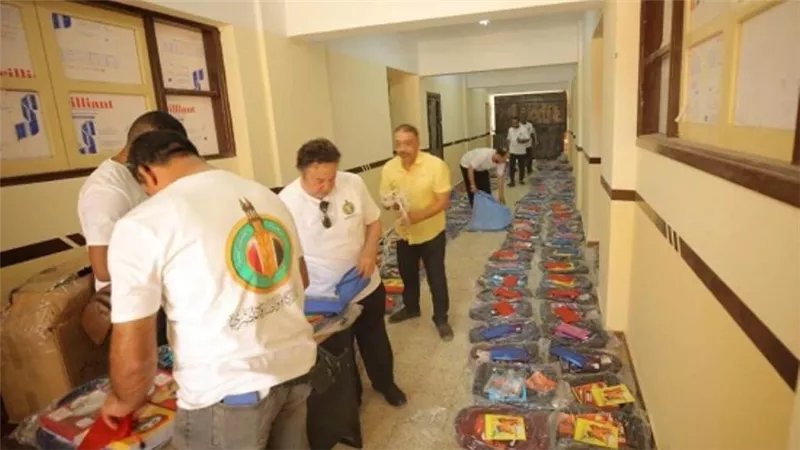 بالصور | بيت الزكاة يبدأ مبادرة توزيع 100 ألف شنطة مدرسية على الأيتام وذوي الهمم بمحافظات الصعيد