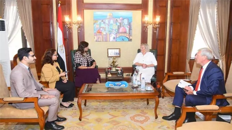 بالصور | وزيرة الهجرة: نثمن جهود هولندا في رعاية الجالية المصرية