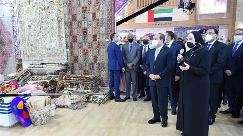 السيسي يوجه بتقديم جميع التسهيلات والدعم لعارضي معرض تراثنا وتذليل أي عقبات تواجه أنشطتهم