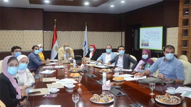 مسئولو هيئة المجتمعات العمرانية الجديدة يتابعون خطط عمل وحدة المدن المستدامة والطاقة المتجددة