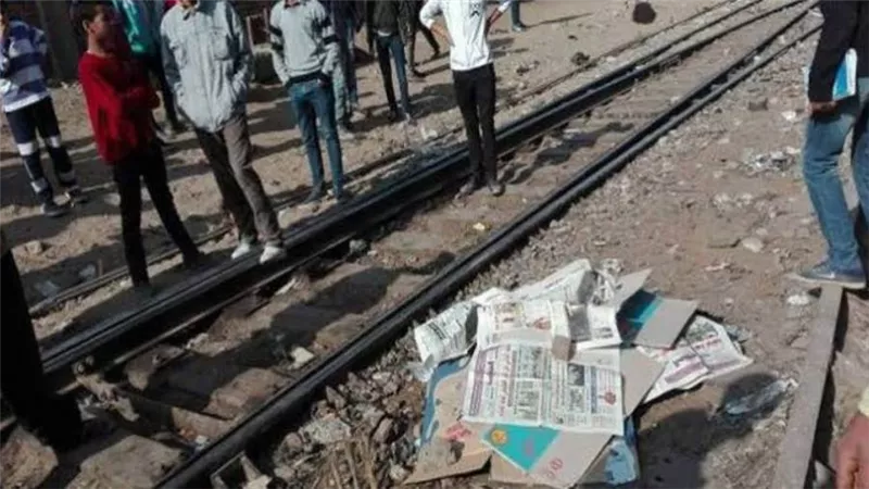 مصرع مواطن أسفل عجلات قطار الفيوم في محطة الرقة بمحافظة الجيزة