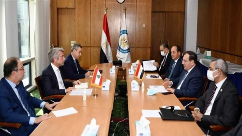 استكمال متابعة إجراءات وصول الغاز المصري إلى لبنان لحل أزمة الطاقة 